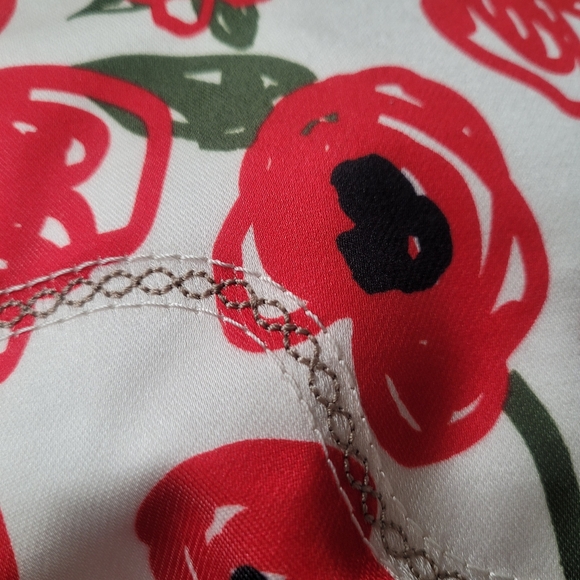 NWT Coach Poppy Print Satin Bag - Picture 3 of 9